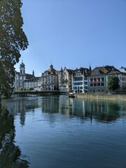 architecture, water, river, building, house, landscape, reflection, castle, lake, tower, travel
