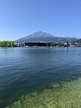 lake, water, landscape, mountain, travel, view, mountains, nature, sity