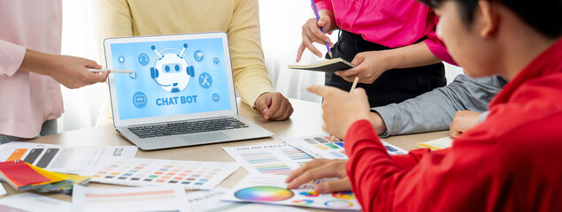 Chatbot software application for brisk online business that automatically reply to customer...