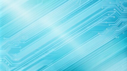 Sky blue electronic circuit board technology innovative background concept