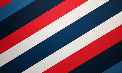 Dynamic stylish design featuring deep indigo and vermilion tones, creating a modern, bold aesthetic