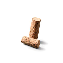 bottle cork isolated on transparent background