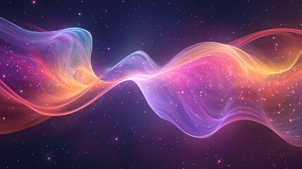 Obraz premium stunning galactic cosmic view