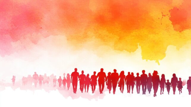 A Watercolor Walk: Unity in Diversity