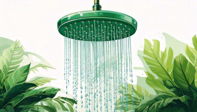 Generated image : douche &eacute;cologique