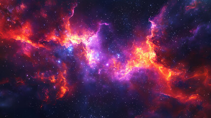 Fototapeta premium cosmic magical nebula
