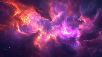 Fototapeta premium cosmic magical nebula