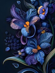 abstract floral background