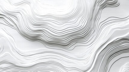 Obraz premium Aesthetic abstraction of white wood pattern.