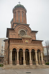 Obraz premium Antim Monastery in Bucharest, Romania.