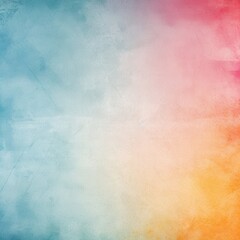 Fototapeta premium Colorful gradient background. Light blue, pink, and orange. Can be used for presentations
