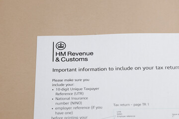 Tax Guidance: Essential Information for Tax Returns - Includes UTR, National Insurance Number...