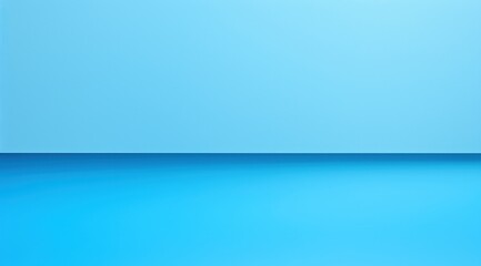 Obraz premium Blue platform in the background for product display, website mockup, studio shot