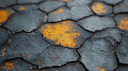 Painted black wall cracked texture high resolution hd background