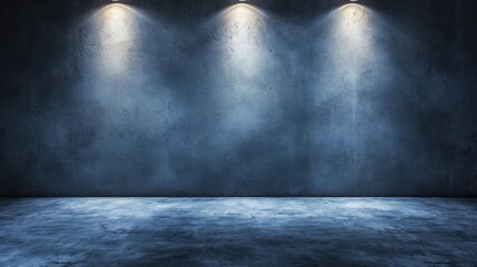 A dark, gritty concrete wall with dramatic lighting, creating deep shadows and contrast.