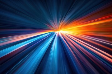 Journey Towards Dusk: A Scenic Road Leading Into a Vibrant Sunset