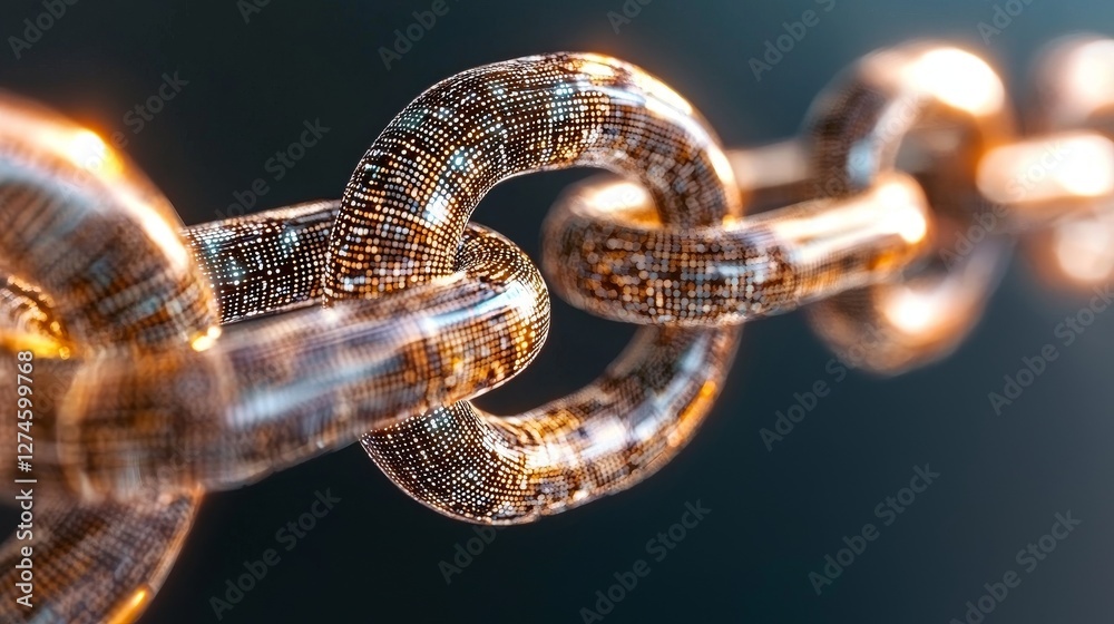 Poster The algorithmic flow of stock technology is set against a global big data storage network with a futuristic science background, created using 3D rendering