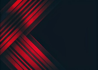 Modern Red line abstract PowerPoint background business corporate and professional concept