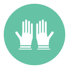 Obraz premium Gloves Icon
