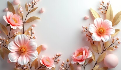 beautiful spring white flower texture for cards