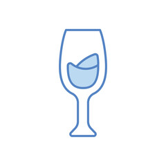 Champagne Glass vector icon