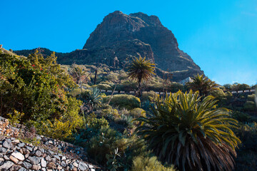 Ein Dorf Masca auf Teneriffa, Kanarische Inseln , Spanien