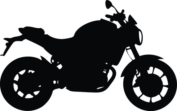 Ducati monster bike vector silhouette illustration (29).eps
