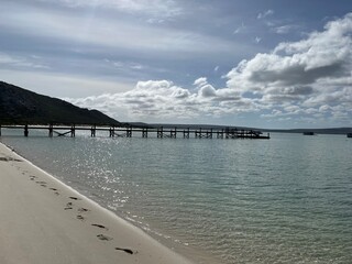 pier on the beach