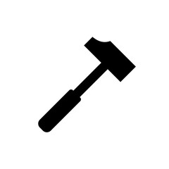 hammer - simple vector icon