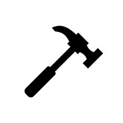 hammer - simple vector icon
