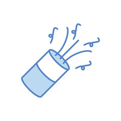 Confetti Burst vector icon