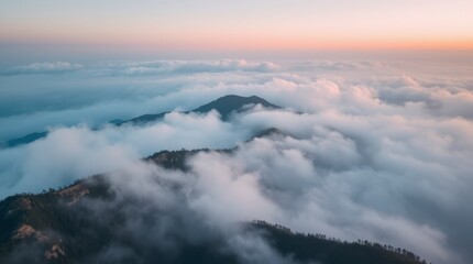 time lapse clouds over mountain