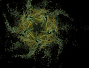Imaginatory fractal abstract background Image