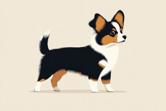 chilguy dog cute vector stule minimalism