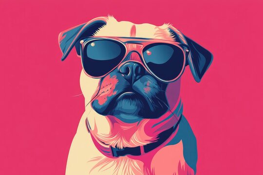 chilguy dog cute vector stule minimalism