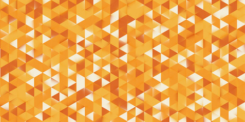 Abstract Amber Prism Pattern Design