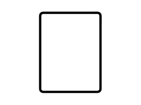 A highly detailed, transparent tablet mockup featuring blank screen in 10k resolution.

