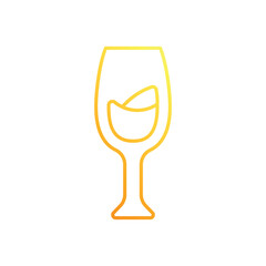 Champagne Glass vector icon