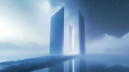 ethereal two celestial towers