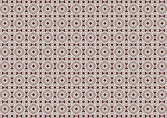 vector pattern with geometric shapes