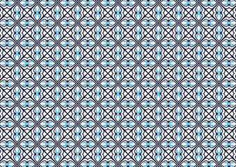  pattern with geometric shapes