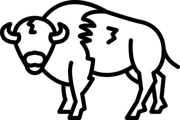 Bison icon © kmgdesignid