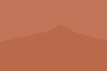Minimal mountain, acrylic textured background