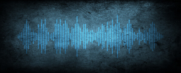 On air live streaming broadcast poster concept. Radio podcasting and broadcasting studio banner...