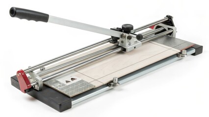 Manual Tile Cutter on White Background