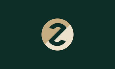 OZ or ZO monogram logo design 