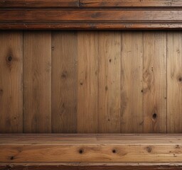 Distressed wooden border with natural textures, vintage wood, worn wood, rustic decor