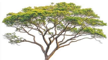 Fototapeta premium Majestic tree growth in natural environment isolated view nature photography concept