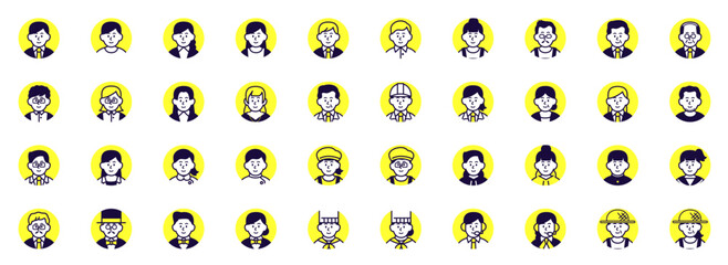 people icon - obrazy, fototapety, plakaty