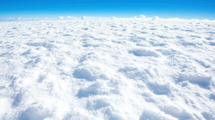 Fototapeta premium Exploring snow-covered landscape arctic region nature photography bright day aesthetic shot winter wonder